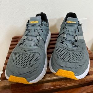 HOKA ONE ONE Mens Gaviota 2 Lead/Anthracite Running Walking Shoe Size 14 2E US